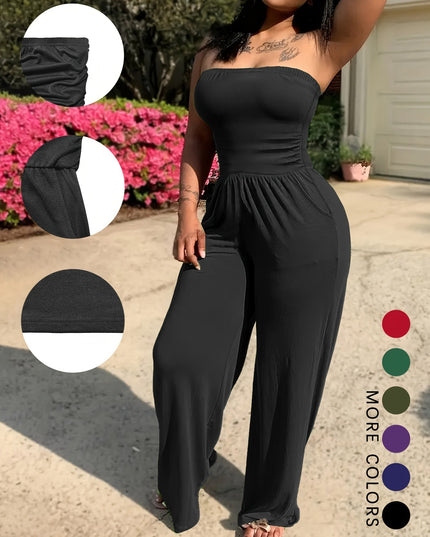 Strapless Without Belt Pockets One-piece Four Seasons Machine Washable