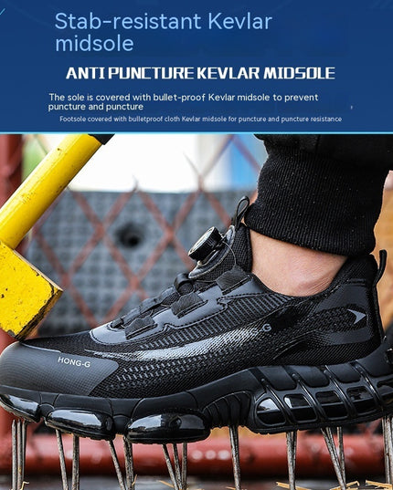 Lightweight Anti-smash And Anti-stabbing Work Shoes