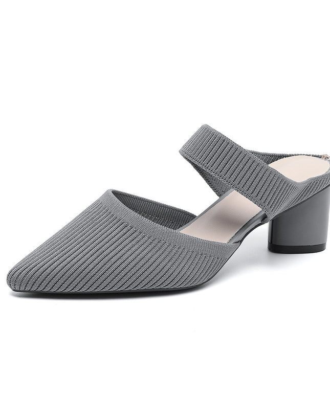 Casual Simple Pointed Toe Shallow Mouth Women's High Heels
