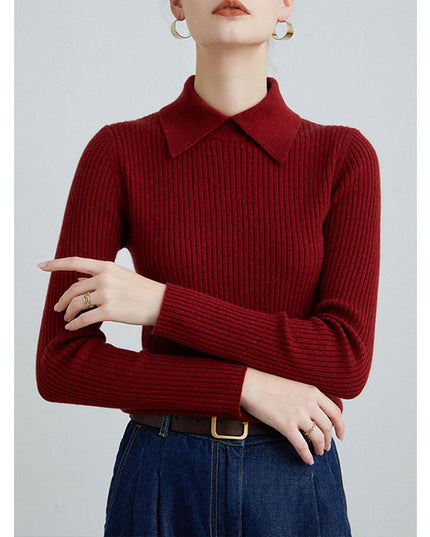 Pullover Cashmere Sweater Autumn Winter Retro Fashionable