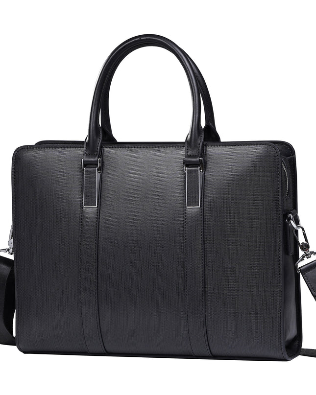 High-End Business Computer Bag | Men’s Cowhide Leather Handbag