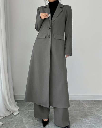 Suit Pants Elegant Graceful Two-piece Set