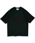 Black Large Drop Shoulder