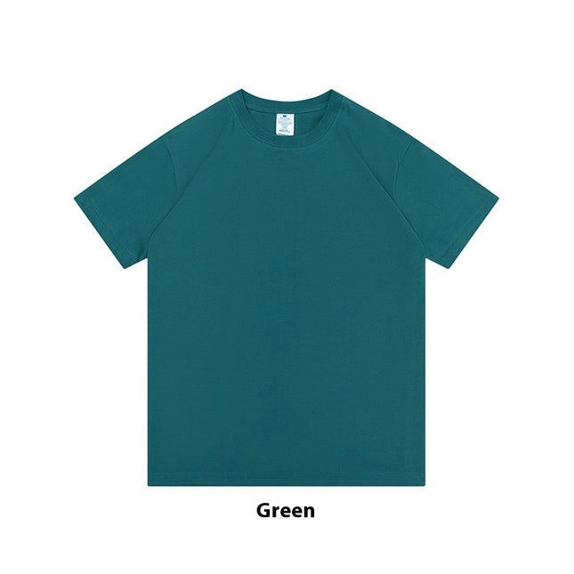 Cotton Heavy Round Neck Cultural T-shirt Advertising Shirt
