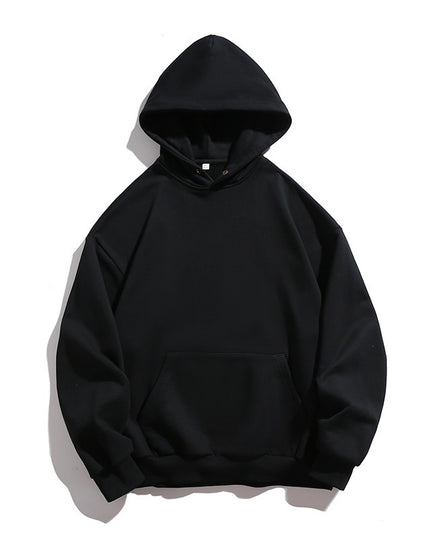 Autumn And Winter Basic Style Loose Solid Color Fashion Brand Coat