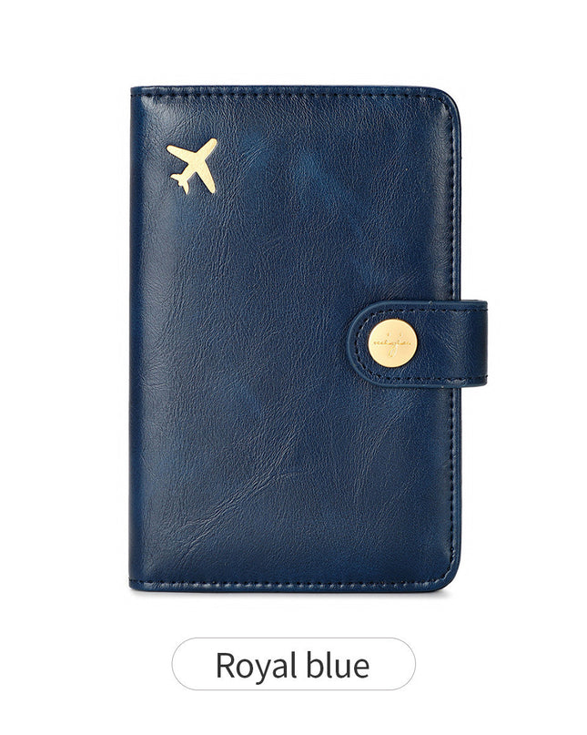 Bag Simple And Portable Multifunctional Passport Holder Fashion Document Storage Protective Cover
