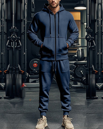 Casual Suit Fleece Warm Two-piece Set