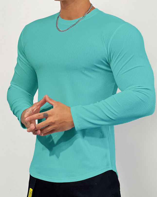 Fitness Muscle Men's Training Long Sleeve T-Shirt