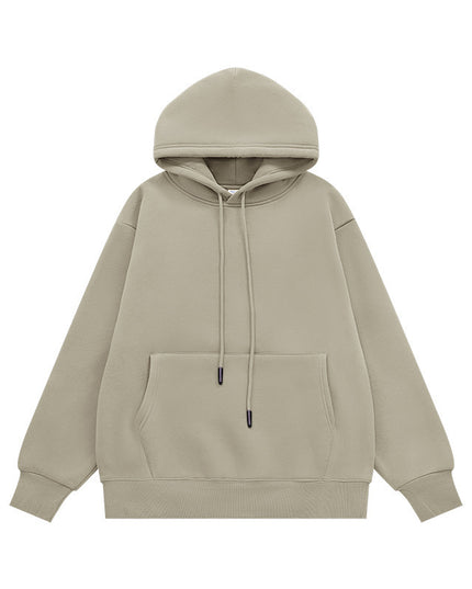 Men's Clothing Velvet Padded Hooded Sweatshirt