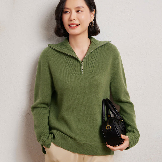 New Knitwear Solid Color Women's Sweater