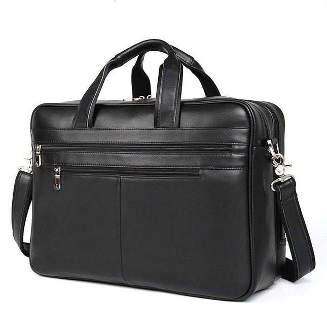 Men’s Real Leather Handbag Briefcase | Napa Leather, Comfortable Texture