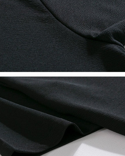 Summer Korean Version Of The Loose Trend Of Casual Solid Color Cotton Linen Half-sleeve Body Shirt