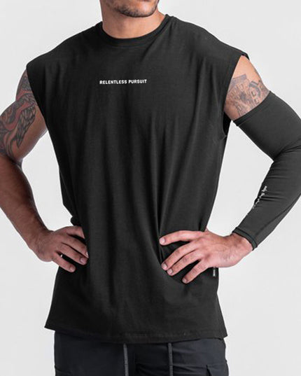 Men's Quick-drying Exercise Sleeveless T-shirt