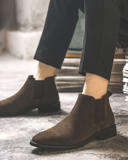 Chelsea Boots Men's High-top Martin Boots