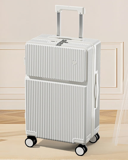 Front Half-opening Multifunctional Luggage