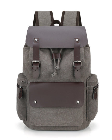 Retro Wear-resistant Large-capacity Backpack