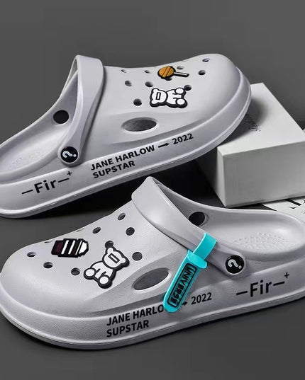 Casual Students' Beach Sandals Soft Bottom For Driving Non-slip Pump