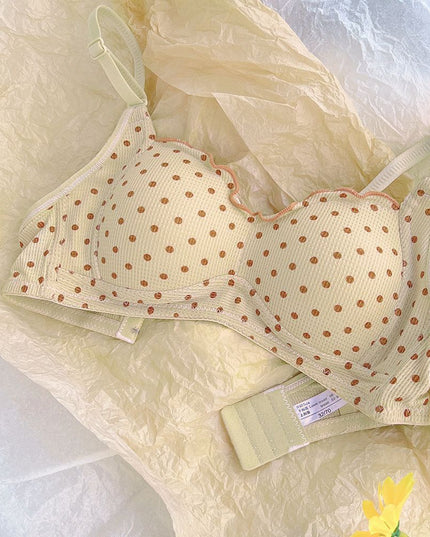 Anti-slip Bra No Steel Ring Gathering Bra