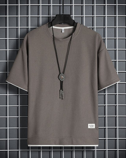 Half Sleeve Trendy All-matching Top