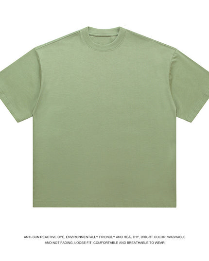 T-shirt Men's Loose Solid Color Bottoming Shirt