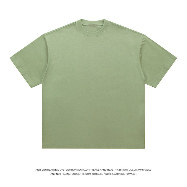 T-shirt Men's Loose Solid Color Bottoming Shirt