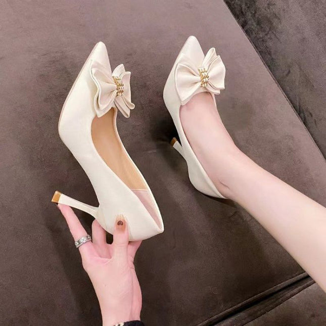 Women's Rubber Mid Heel Casual Women's Sports Shoes