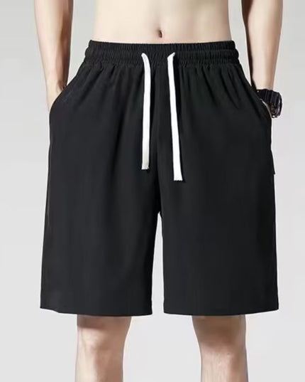 Cropped Pants Men's Thin Loose Large Size Sports Shorts