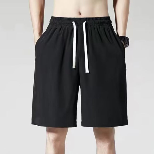 Cropped Pants Men's Thin Loose Large Size Sports Shorts