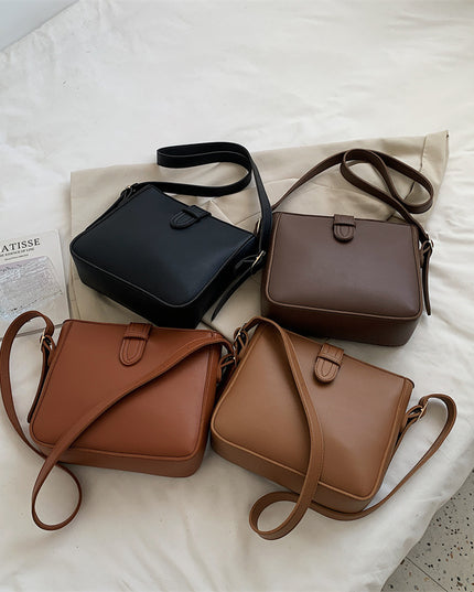 Fashion Large Capacity Shoulder Messenger Commuter Bucket Bag
