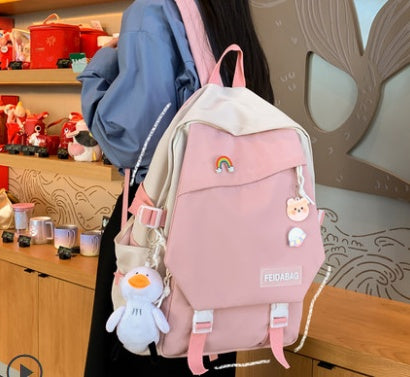 Small Schoolbag Female Ins Korean Version Of High School And Elementary School Students