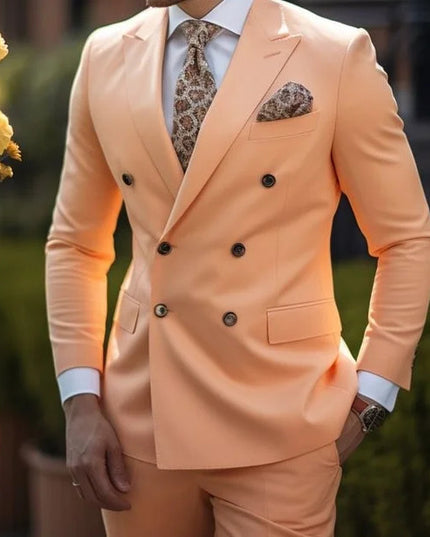 Suit Men's Two-piece Suit Business Best Man Leisure