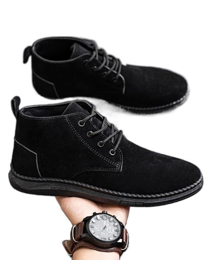 British Style Outdoor Student Casual High-top All-matching Trendy Men's Martin Boots