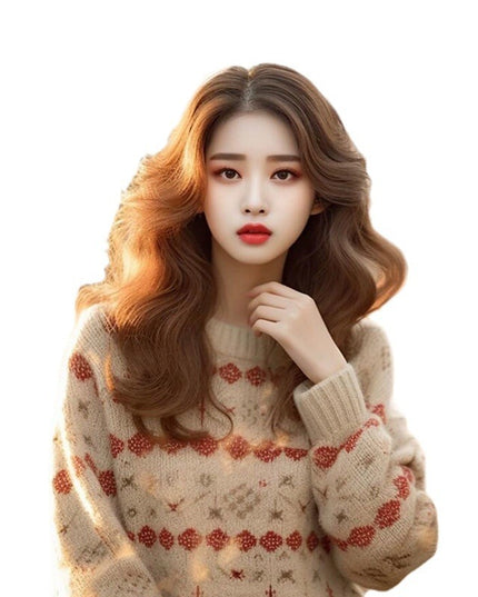 New French Lazy Style Loose Sweater All-matching