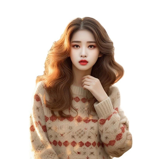 New French Lazy Style Loose Sweater All-matching