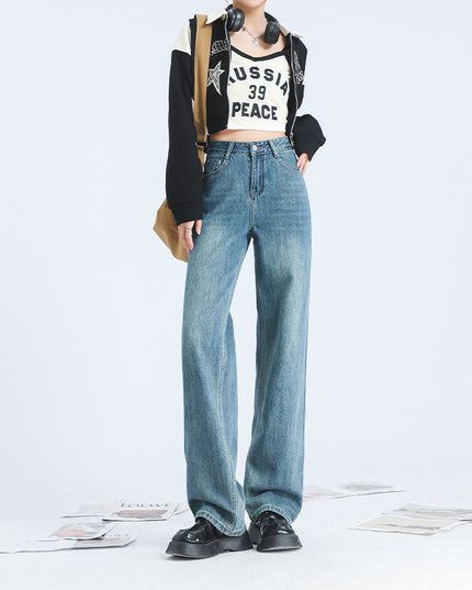 Women's Fashion Best-seller Wide-leg Jeans