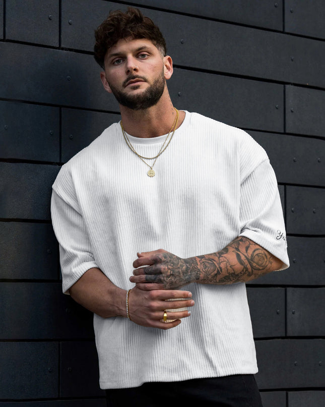 Fashion Loose Sports Short Sleeve Men