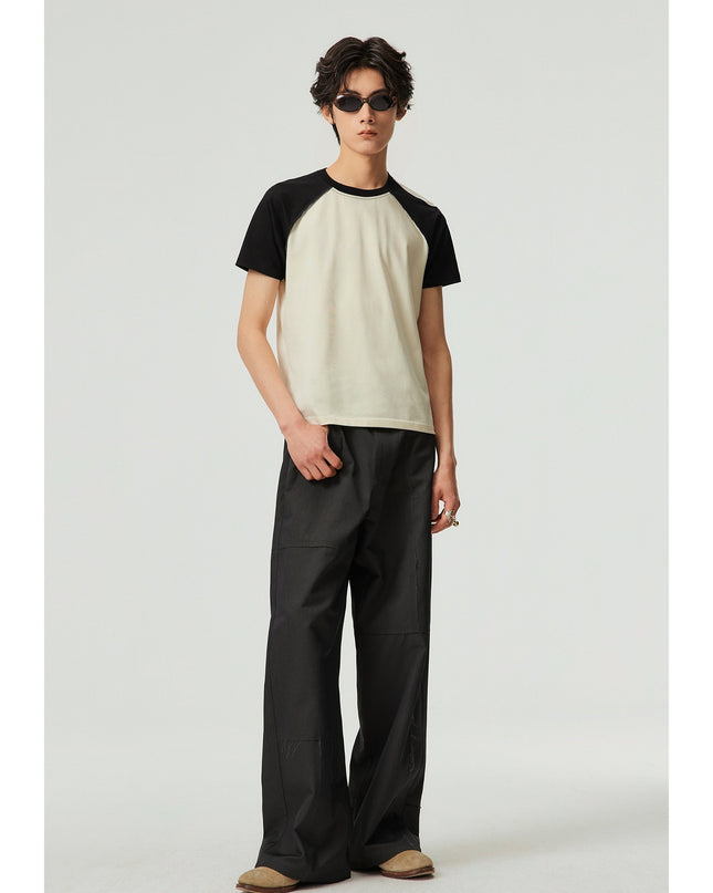 Heavy Round Neck Cultural T-shirt Advertising Shirt