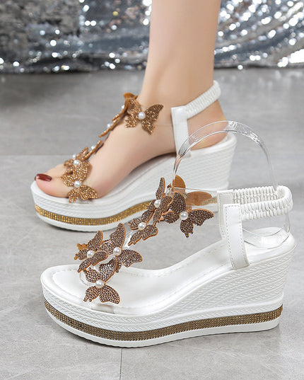 Women's Wedge Peep Toe Sandals