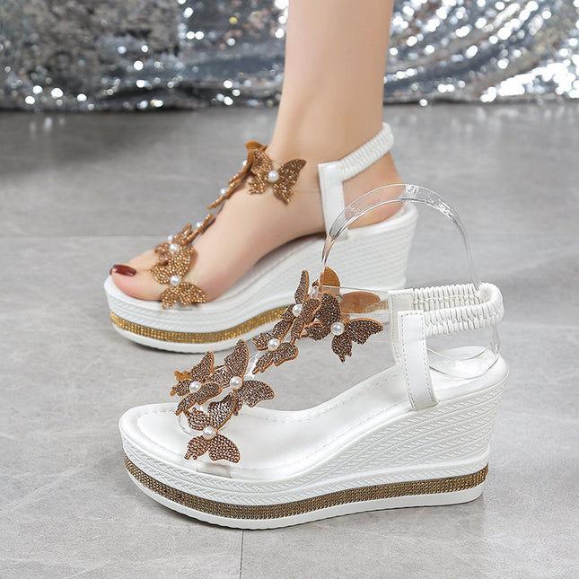 Women's Wedge Peep Toe Sandals