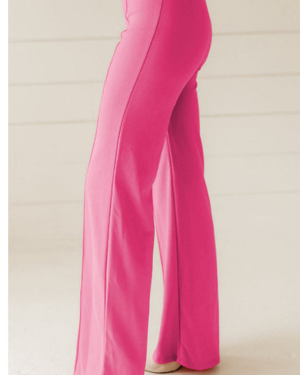 Sachet High Waist Central Seam Flared Pants