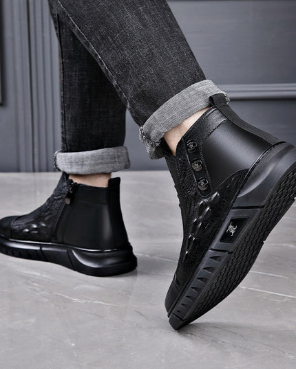 All-matching Worker Boot Warm Leisure Men