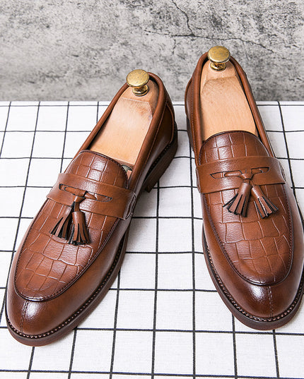 Men's Fashion Spring Leisure Leather Shoes