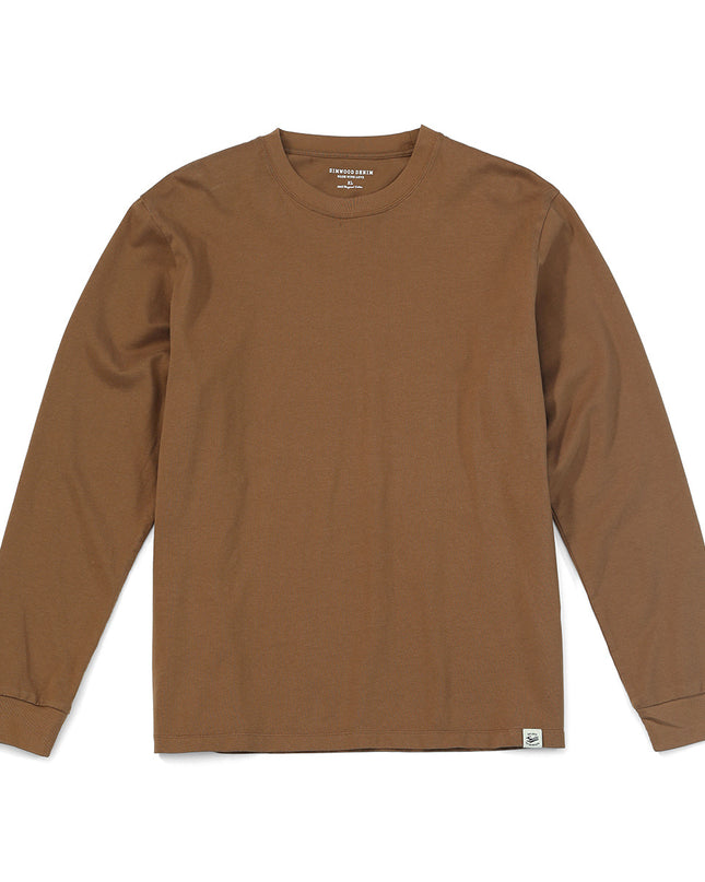 Men's Multicolor Round Neck Casual Couple Long Sleeve T-Shirt