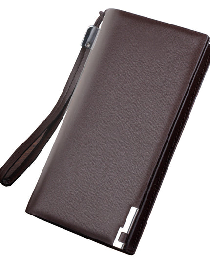 Men's Long Zipper Wallet Clutch Wholesale Clutch