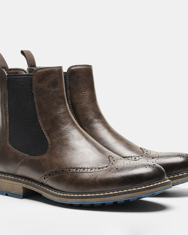 Men's Fashion Vintage Do-over Chelsea Boots