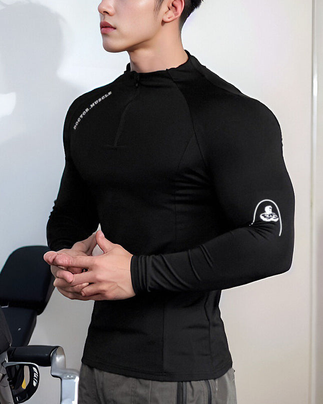 American Casual Zipper Sports Autumn And Winter Workout Clothes