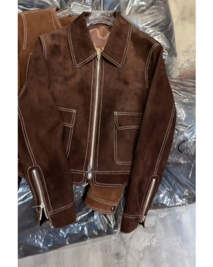 Women's Autumn Long Sleeve Maillard Jacket