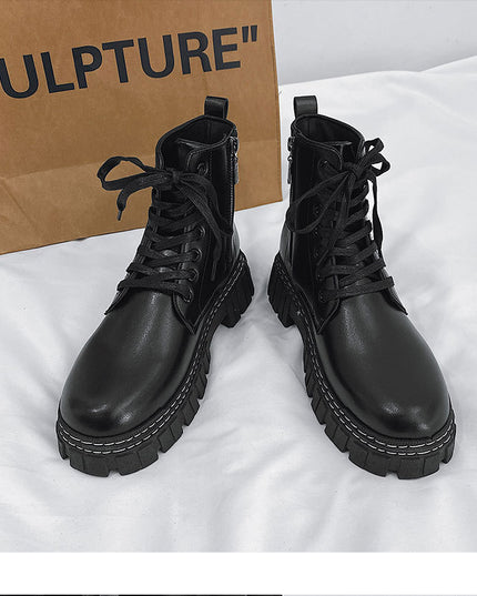 Martin Boots Men's British Style Side Zipper