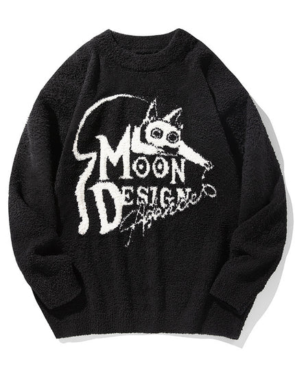 Men And Women Autumn And Winter New Couple Loose Pullover American Sweater