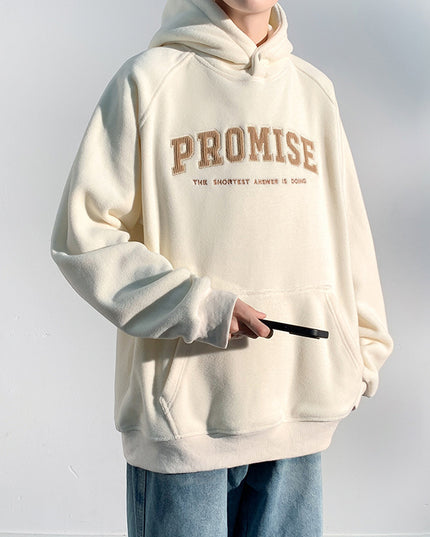 Men's Letter Printing Loose Pullover Top
